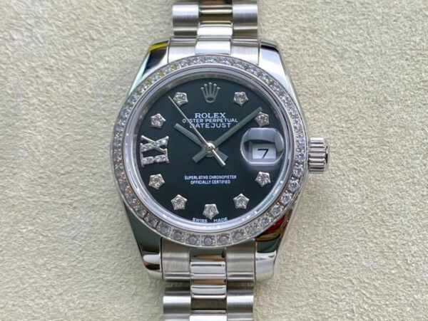 Rolex Datejust 28MM BP Factory Diamond-Set Bezel Replica Watches