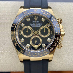 Rolex Cosmograph Daytona M116518ln-0078 Clean Factory Black Rubber Strap Replica Watches