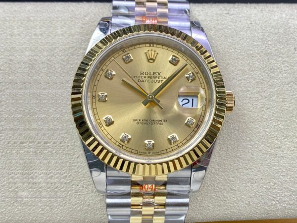 Rolex Datejust M126333-0012 GM Factory Diamond Dial Replica Watches