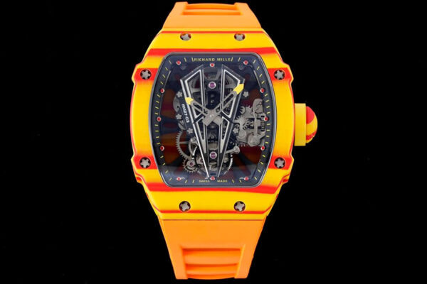 Richard Mille RM27-03 Rafael Nadal Tourbillon RM Factory Orange Strap Replica Watches