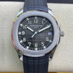 Patek Philippe Aquanaut 5165A 38MM ZF Factory Black Rubber Strap Replica Watches