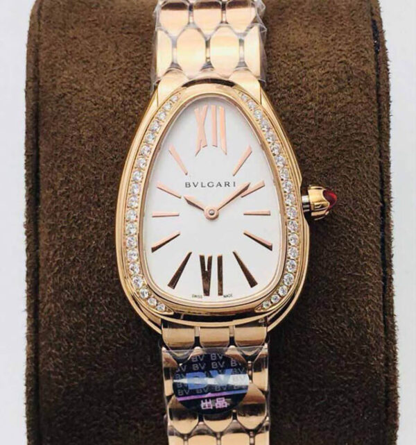 Bvlgari 103146 Diamond Bezel | US Replica - 1:1 Top quality replica watches factory, super clone Swiss watches.