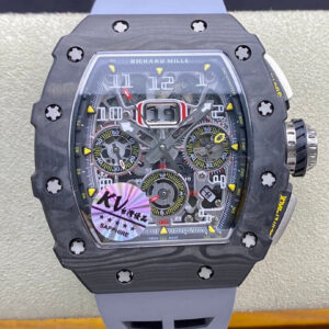 Richard Mille RM-011 KV Factory Purple Strap Replica Watches - Luxury Replica