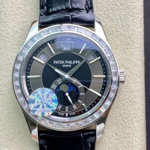 Patek Philippe Grand Complications 5205G KM Factory Leather Strap Replica Watches - Luxury Replica