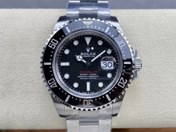 Rolex M126600-0002 Black Dial | US Replica - 1:1 Top quality replica watches factory, super clone Swiss watches.