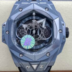 Hublot Big Bang Sang Bleu II 418.FX.8007.RX.MXM21 BB Factory Gray Strap Replica Watches - Luxury Replica