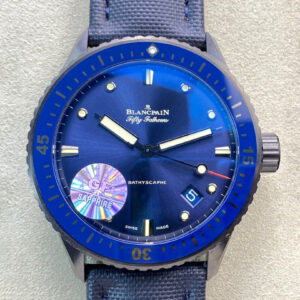 Blancpain Fifty Fathoms 5000-0240-O52A GF Factory Blue Bezel Replica Watches - Luxury Replica