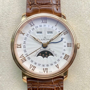 Blancpain 6654 White Dial | US Replica - 1:1 Top quality replica watches factory, super clone Swiss watches.