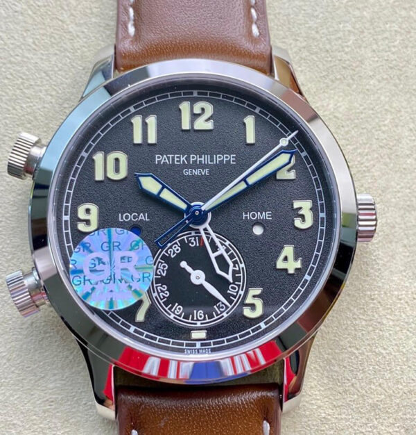 Patek Philippe 5524G-001 Black Dial | US Replica - 1:1 Top quality replica watches factory, super clone Swiss watches.