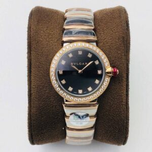 Bvlgari LVCEA BV Factory Black Diamond Dial Replica Watches - Luxury Replica