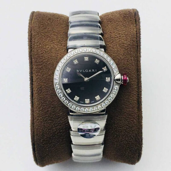 Bvlgari LVCEA Black Diamond Dial | US Replica - 1:1 Top quality replica watches factory, super clone Swiss watches.