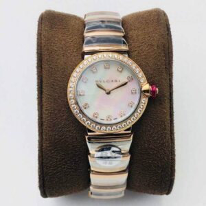 Bvlgari LVCEA 102475 BV Factory Gold Bezel Replica Watches - Luxury Replica