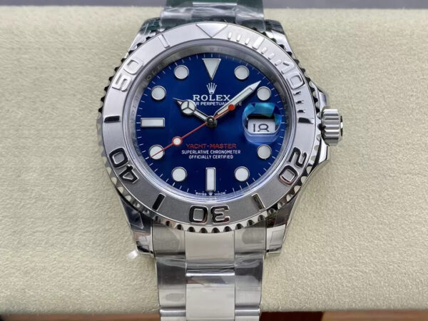 Rolex Yacht Master M126622-0002 40MM VS Factory Silver Stainless Steel Strap Replica Watches - Luxury Replica