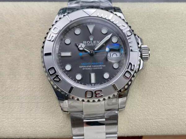 Rolex Yacht Master M126622-0001 40MM VS Factory Gray Dial Replica Watches - Luxury Replica
