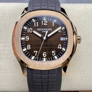 Patek Philippe Aquanaut 5167R-001 3K Factory V2 Version Rose Gold Bezel Replica Watches - Luxury Replica