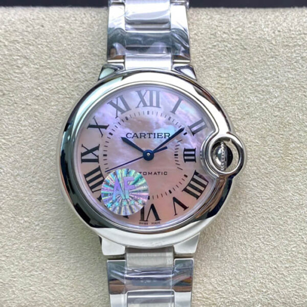 Ballon Bleu De Cartier 33MM AF Factory Stainless Steel Bezel Replica Watches - Luxury Replica