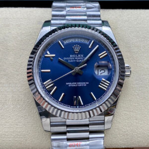Rolex Day Date M228236-0007 GM Factory V2 Blue Dial Replica Watches - Luxury Replica