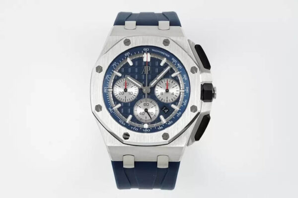Audemars Piguet Royal Oak Offshore 26420TI.OO.A027CA.01 APF Factory Blue Strap Replica Watches - Luxury Replica