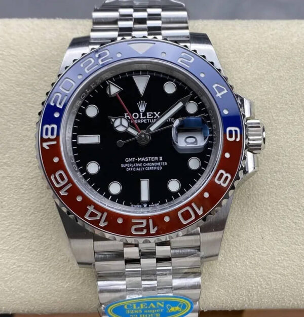 Rolex GMT Master II M126710BLRO-0001 Clean Factory V3 Black Dial Replica Watches - Luxury Replica