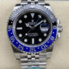 Rolex GMT Master II M126710BLNR-0002 Clean Factory V3 Silver Stainless Steel Strap Replica Watches - Luxury Replica