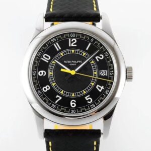 patek Philippe Classic 6007G-001 PPF Factory Black Leather Belt Replica Watches - Luxury Replica