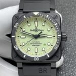Bell & Ross BR0392-D-KA-CE/SRB Super Clone Watch: Price, Pictures, Videos, Reviews.