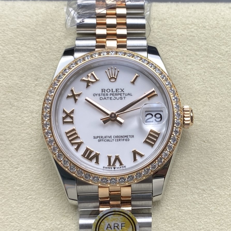 How Accurate Is The AR Factory Rolex Datejust m278381rbr-0004 Super Clone Watch White Dial Color Reproduction