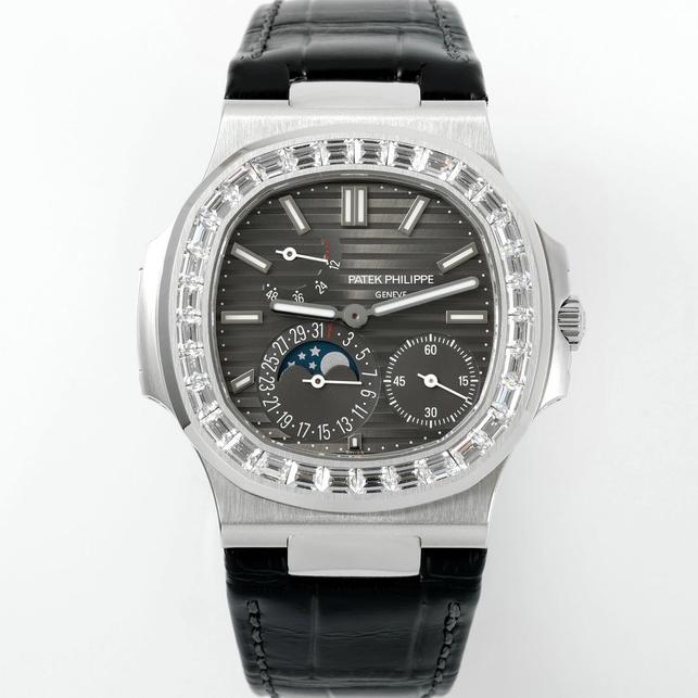 Is the Patek Philippe Nautilus 5712 PPF Factory Super Clone Watch V3 power reserve indicator real