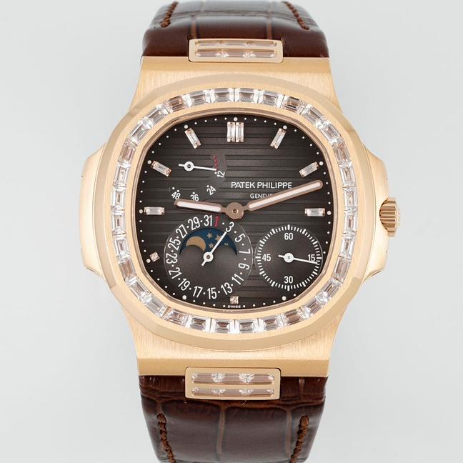 Real lifetime test V3 PPF Factory Patek Philippe Nautilus 5712 Super Clone Watch gold plating